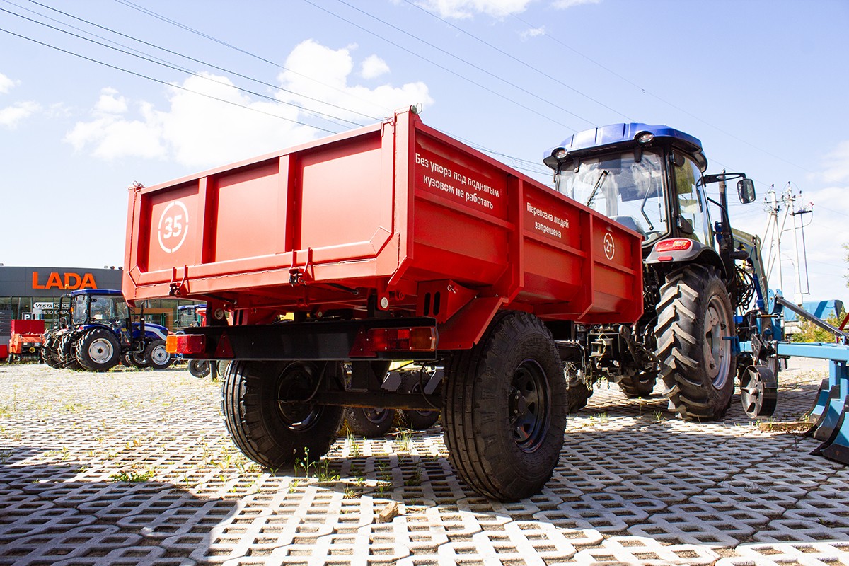 Полуприцеп бортовой Cheby ППБ-2