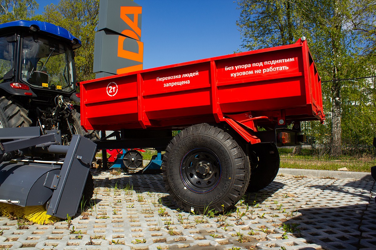 Полуприцеп бортовой Cheby ППБ-2