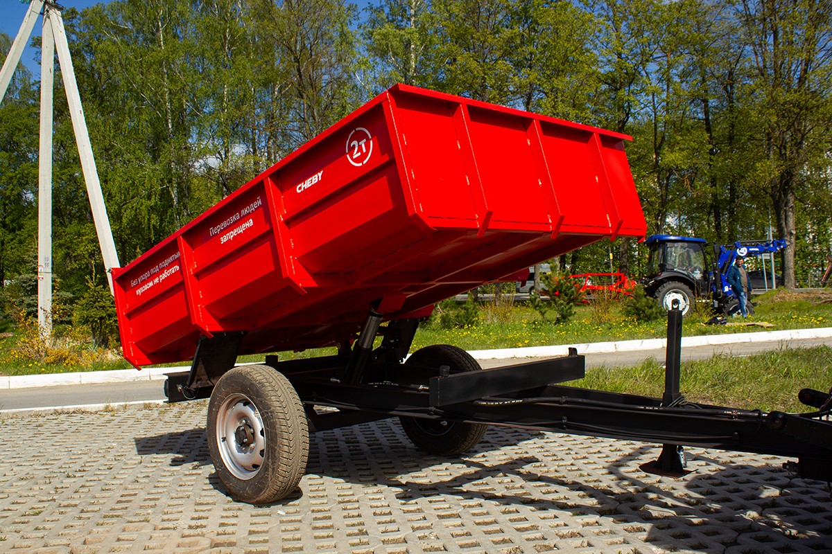 Полуприцеп бортовой Cheby ППБ-2